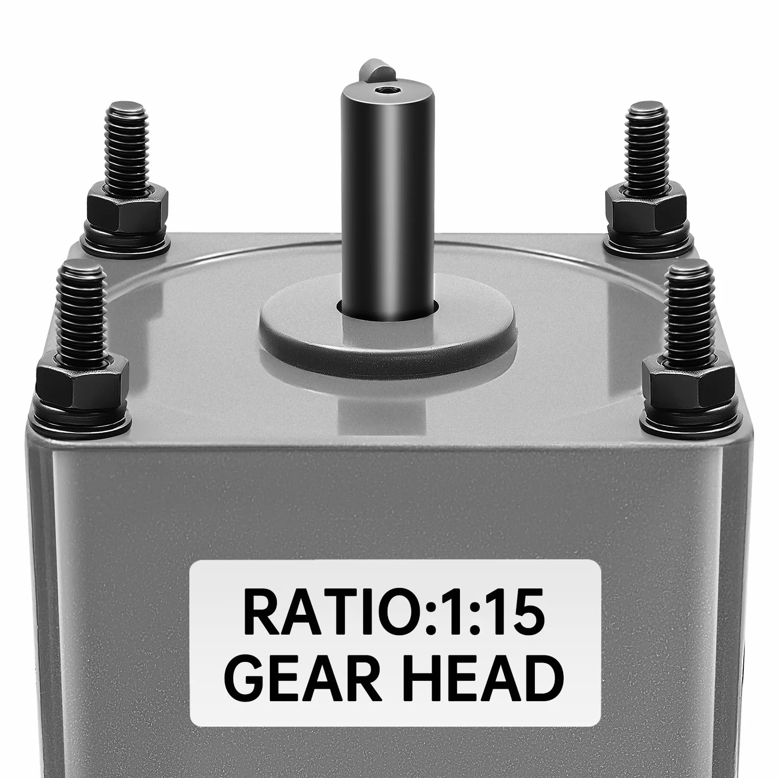 Motoréducteur électrique 40W 15K, Moteur à Engrenages avec Contrôleur de Vitesse 0-90rpm Monophasé