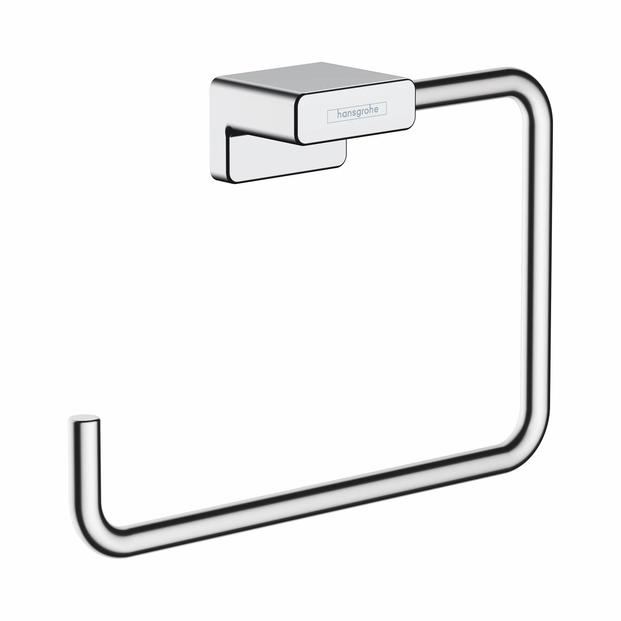 hansgrohe AddStoris Anneau porte-serviettes chromé fixation cachée
