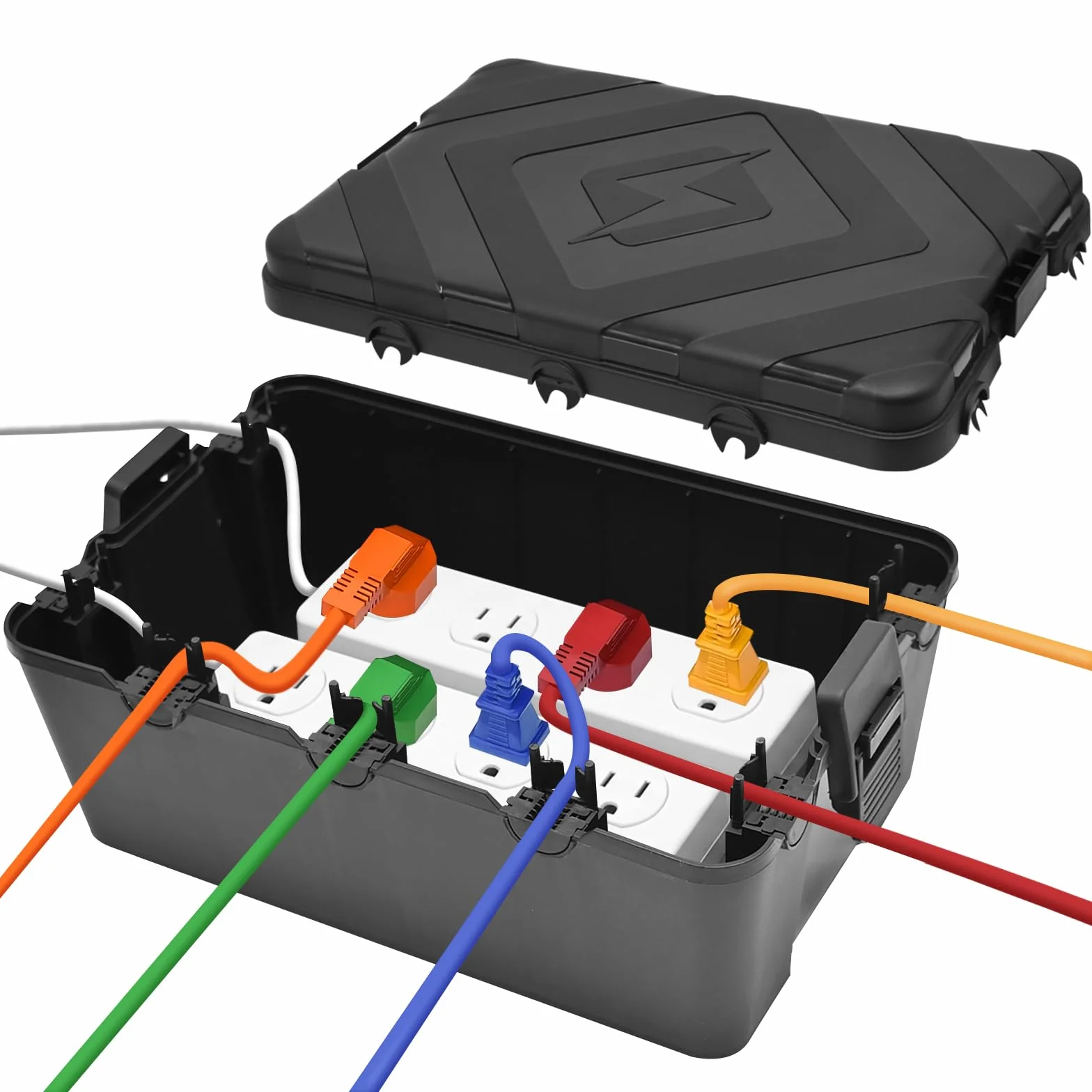 Boite Etanche Electrique Exterieur IP54 32x21x13cm Coffret Electrique Résistant aux Intempéries