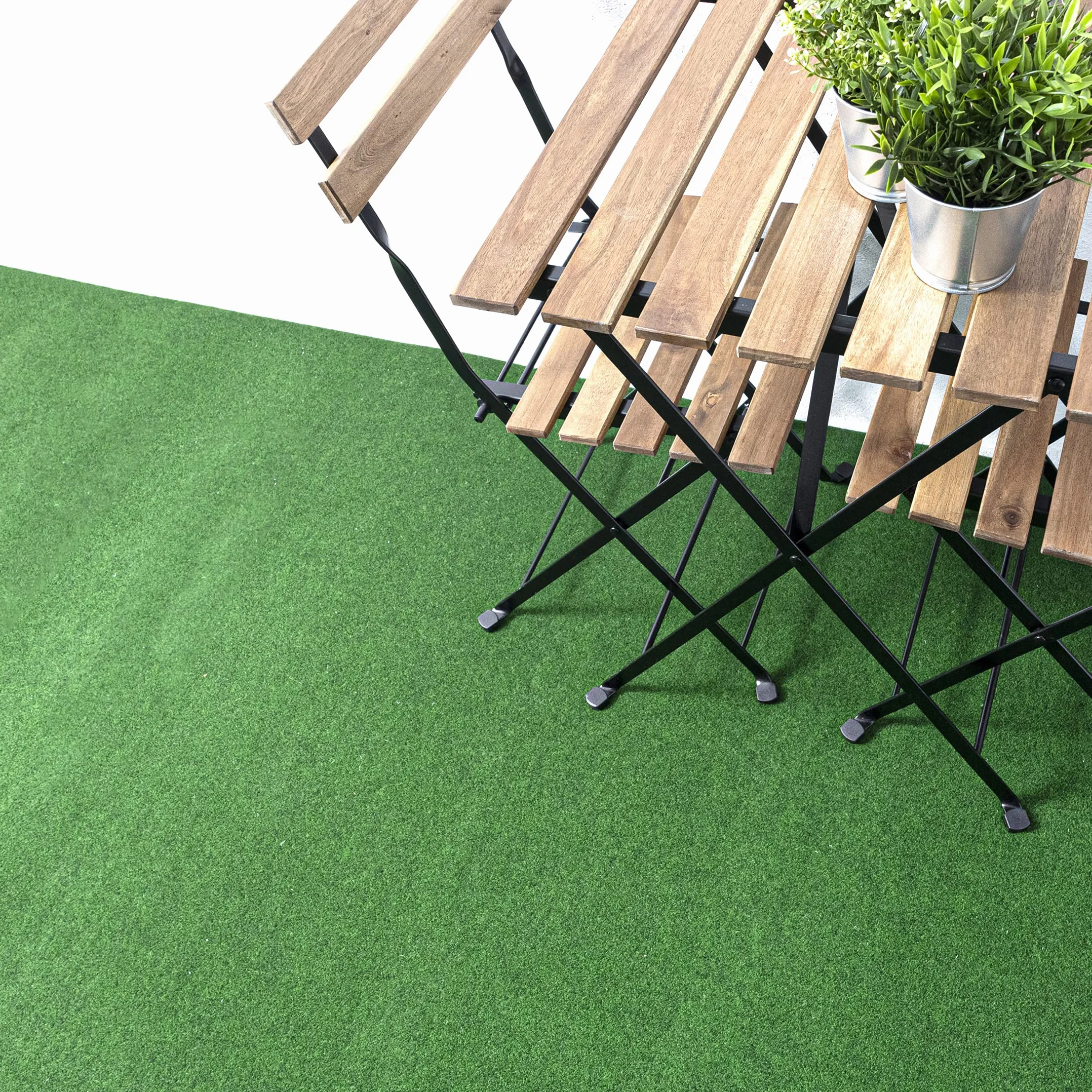 Carpeto Rugs Gazon Synthétique Extérieur 300x250 cm Faux Gazon Artificiel Balcon Terrasse Jardin