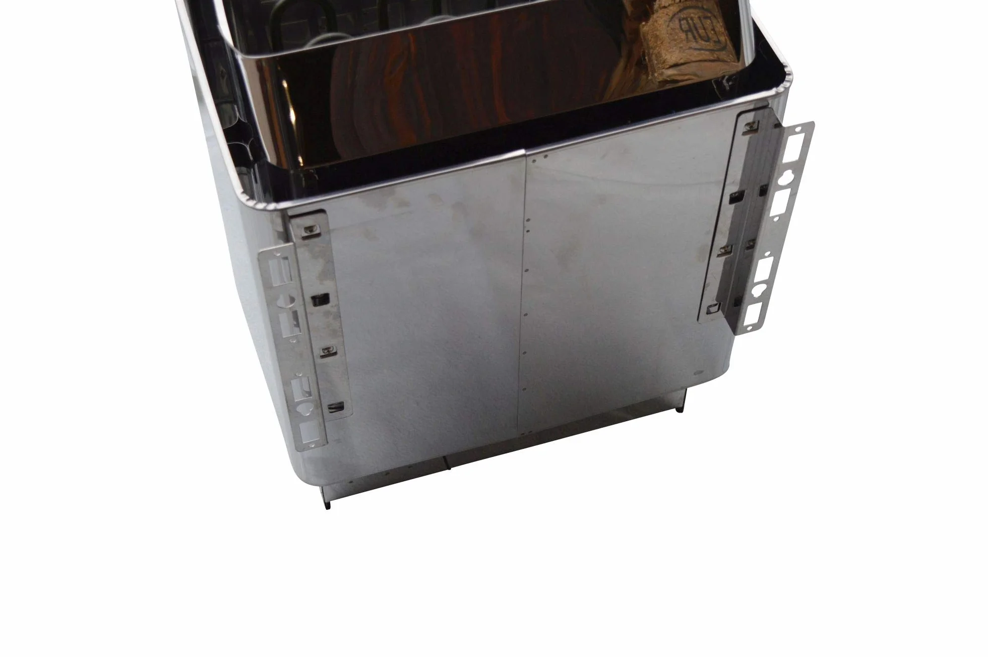 Poêle pour sauna en acier inoxydable 6 kW avec commande intégrée