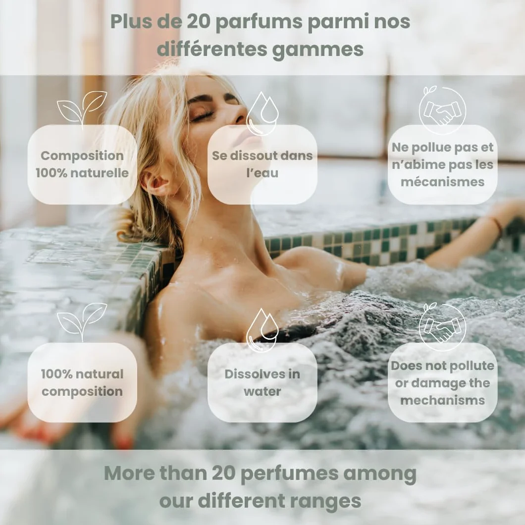 Camylle Voile de Sauna Le Délicat Huiles Essentielles 100% Pures Naturelles Agrumes Fleur d'Oranger 1000ml