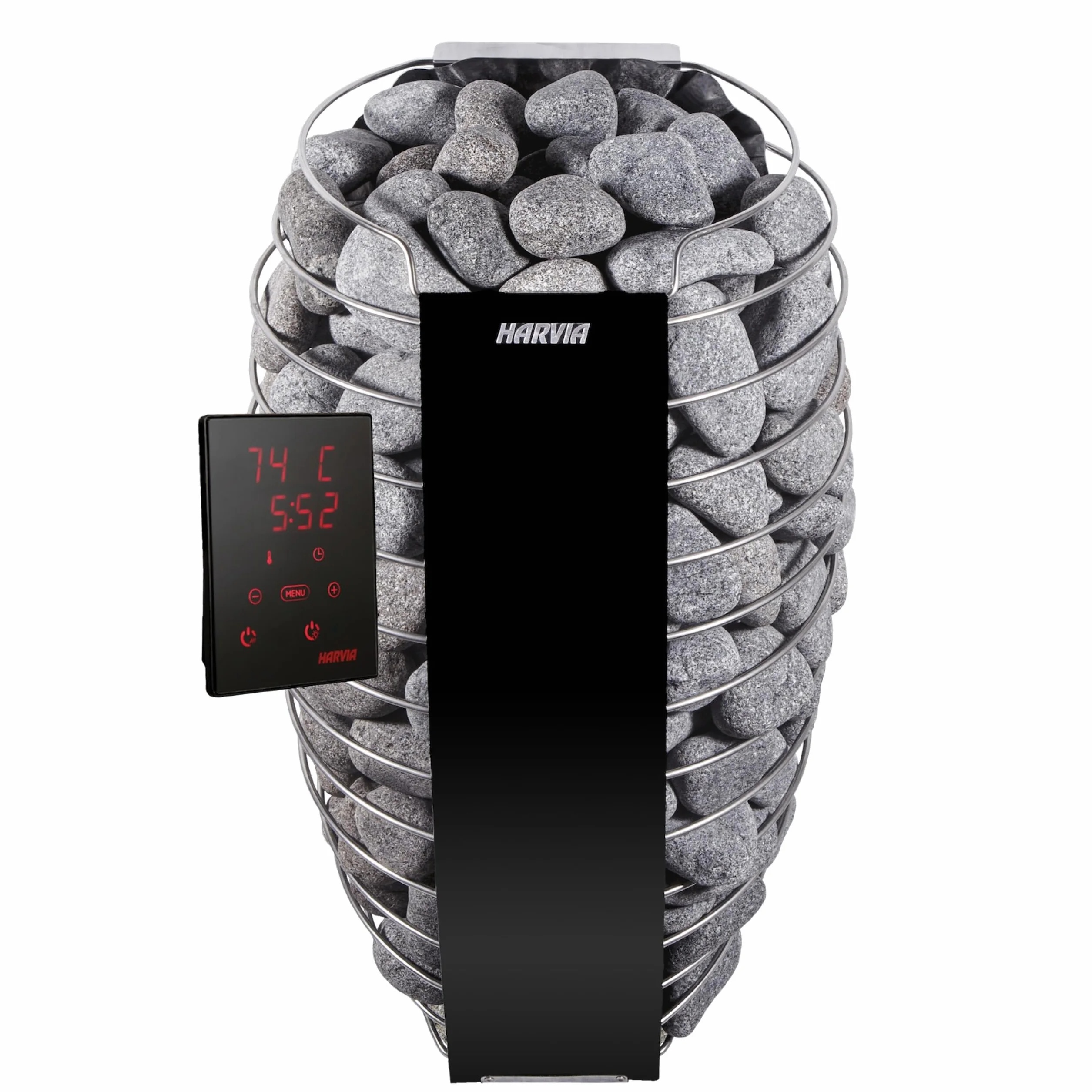 Harvia Spirit SP60XW 6 kW WiFi Black Finlandais Four de sauna avec contrôle Xenio