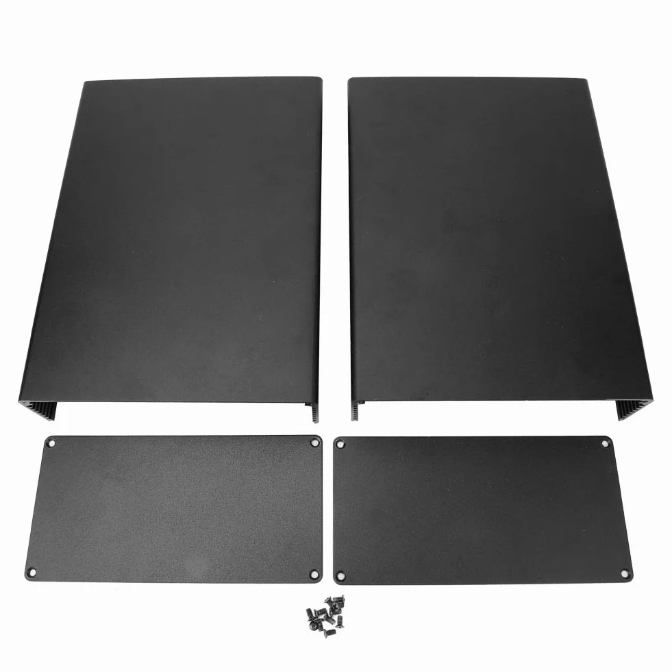 Boîte de Projet en Aluminium 80x160x220mm Boîtier de Câblage Électronique