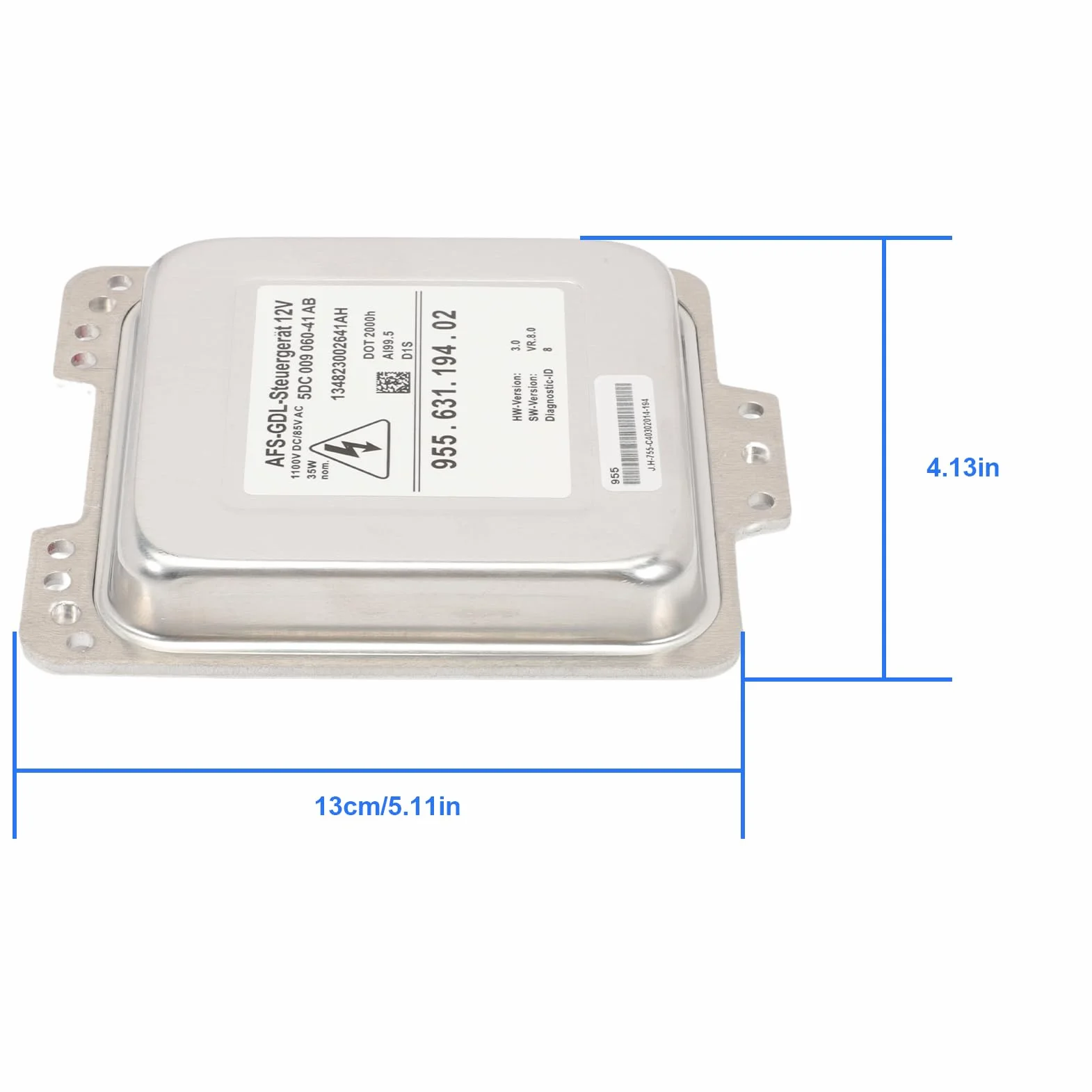 D1S Ballast HID xénon 35W 85V pour Cayenne 957 2007-2010 5DC00928500