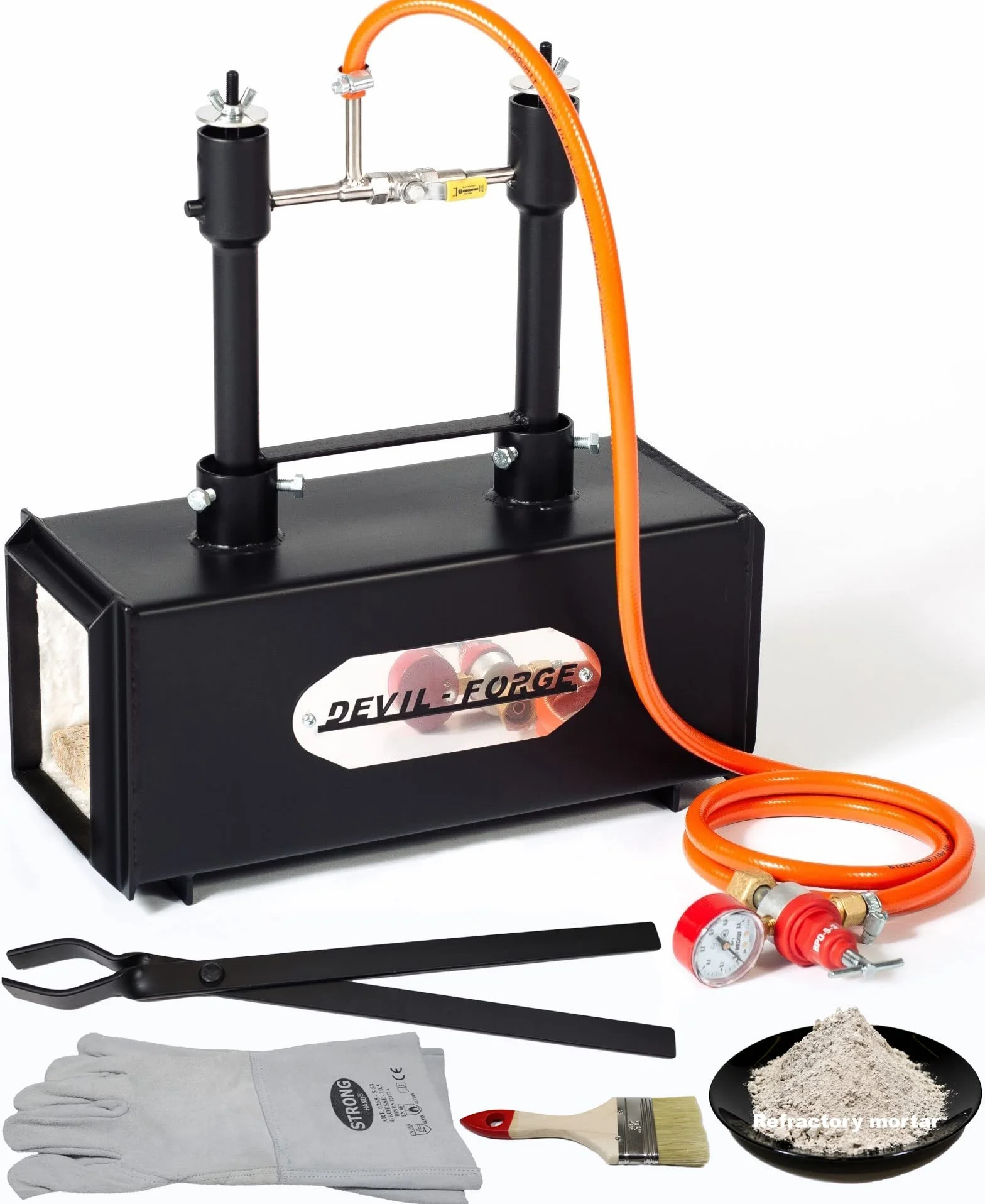 DEVIL-FORGE Forge à Gaz Propane DFPROF2 2 Brûleurs 160.000 BTU