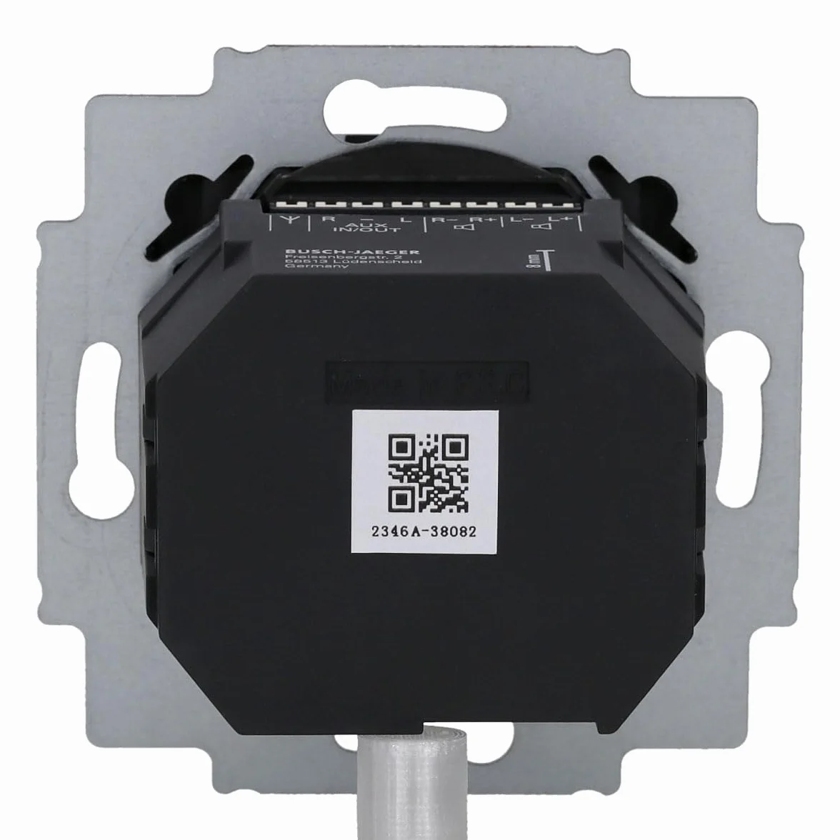 Busch-Jaeger 8215 U-101 Dab+/RDS Radio-réveil Noir