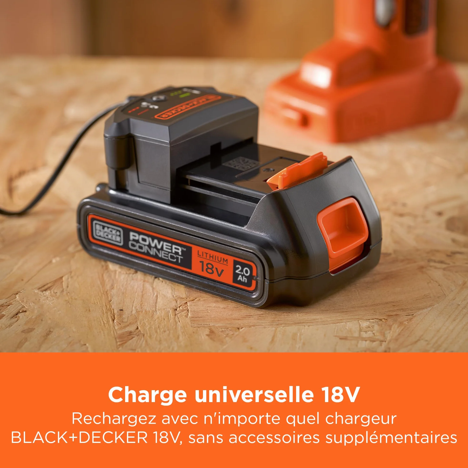 BLACK+DECKER 18V Li-ion 2.0Ah Battery BL2018-XJ