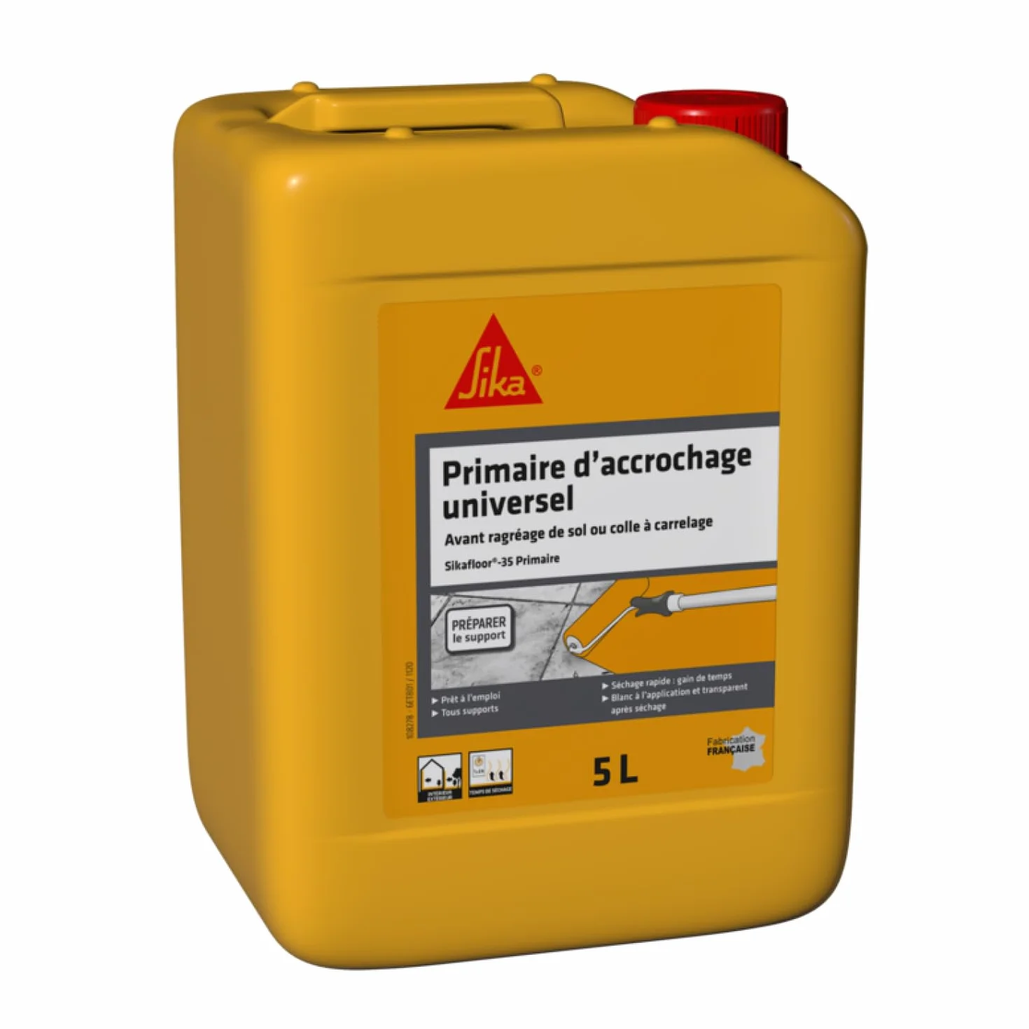 Sikafloor 35 Primaire universel 5L - Primaire d'accrochage multi-supports intérieur/extérieur