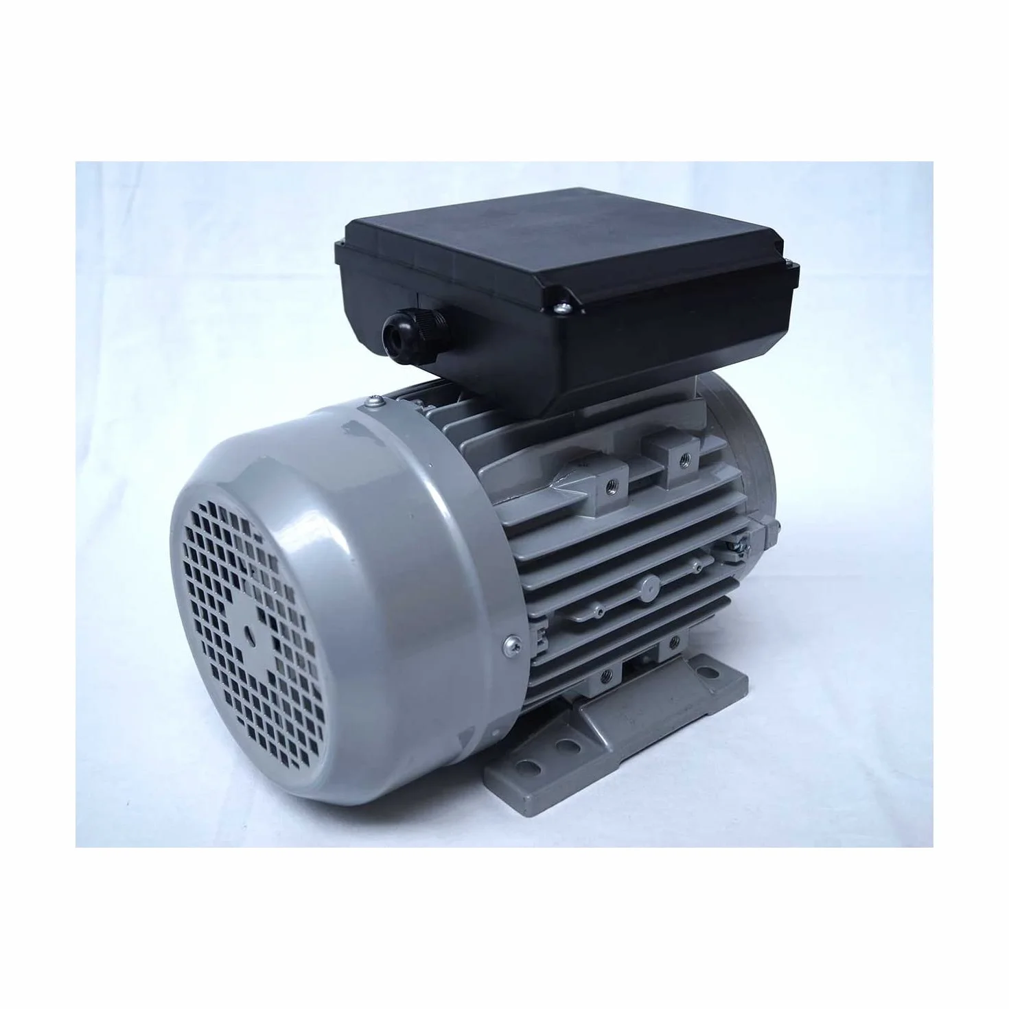 Moteur électrique monophasé 220V 1.5kW 1500tr/min Mmd90l4b3 Bride B3 Bobinage Cuivre