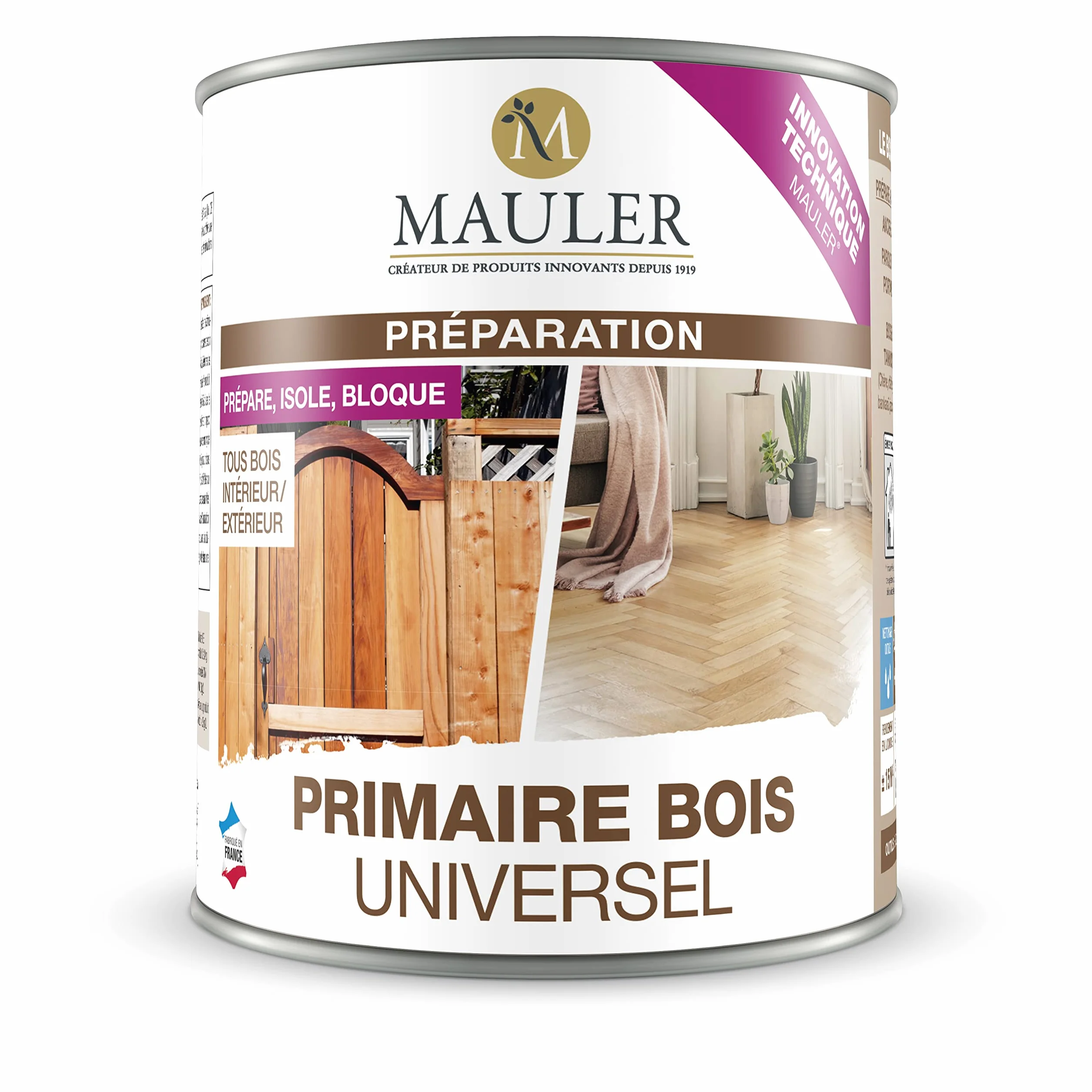 MAULER Sous Couche Bois Universel Aspect Incolore 2,5L