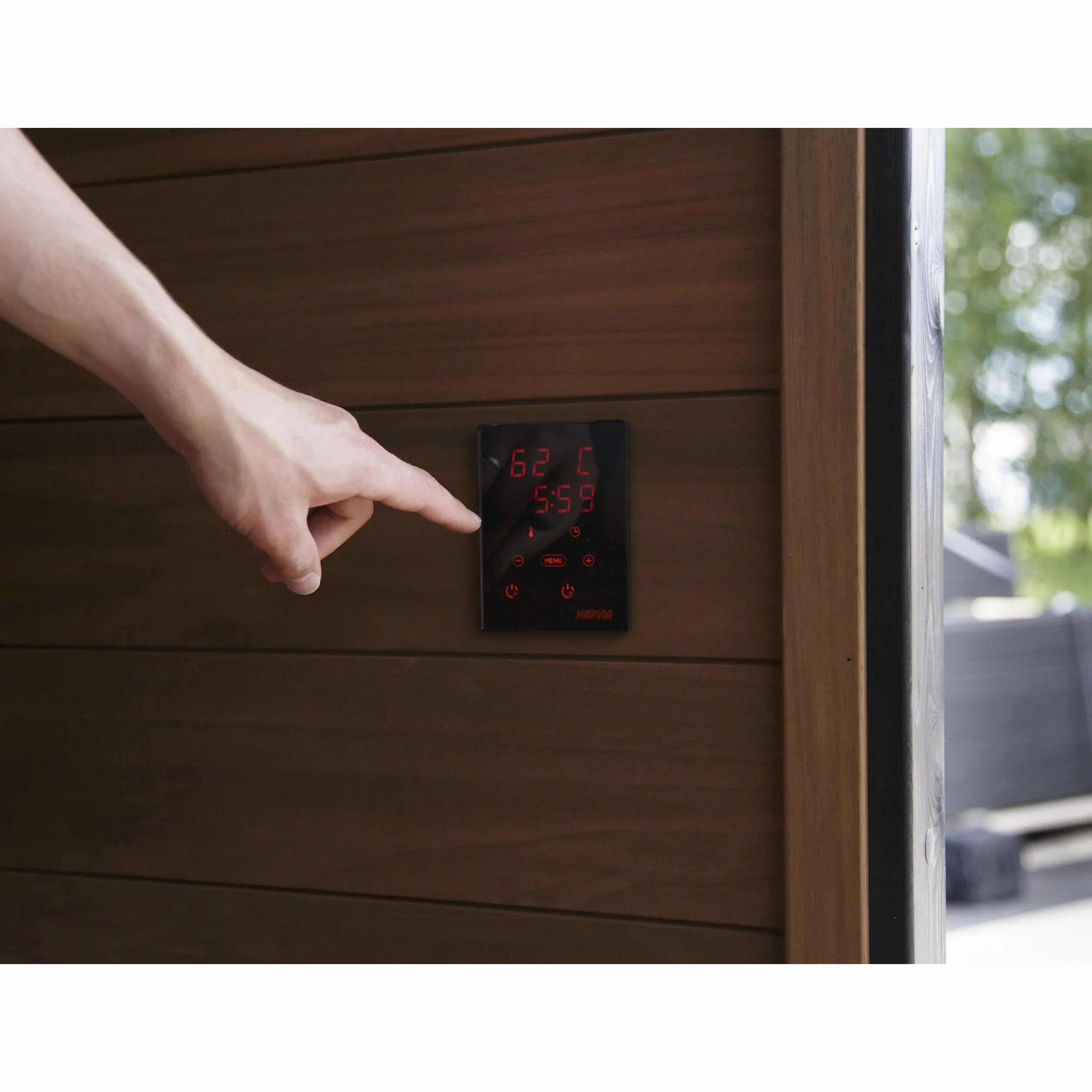 Harvia Spirit SP60XW 6 kW WiFi Black Finlandais Four de sauna avec contrôle Xenio