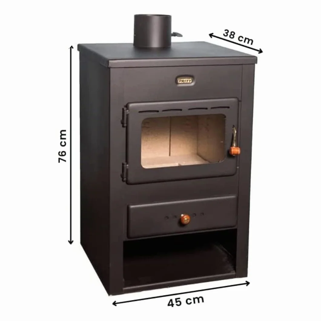 Poêle à Bois Prity K1 9,5 KW