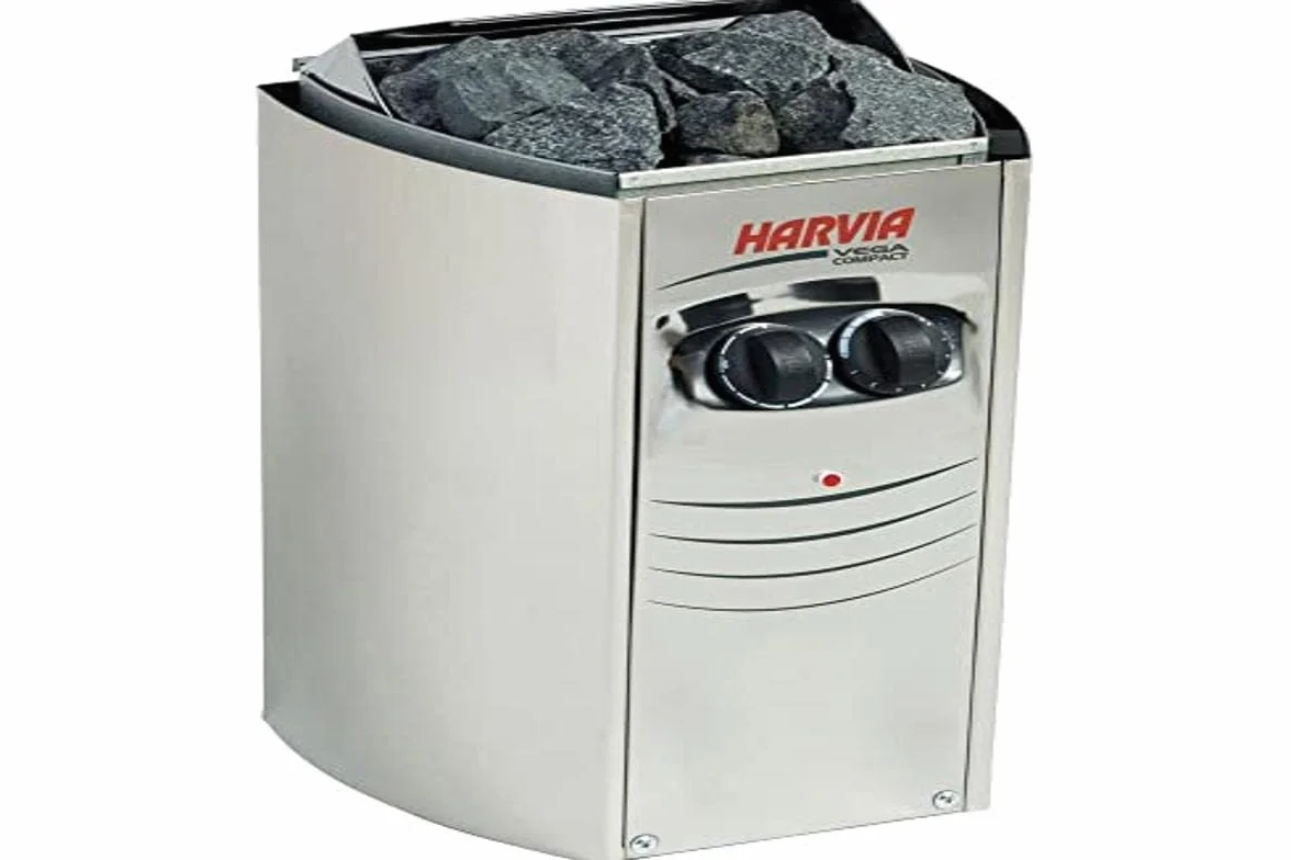 HARVIA Poêle Électrique Vega Sauna Compact Acier Inoxidable 3.5kW BC35 2-4.5m³