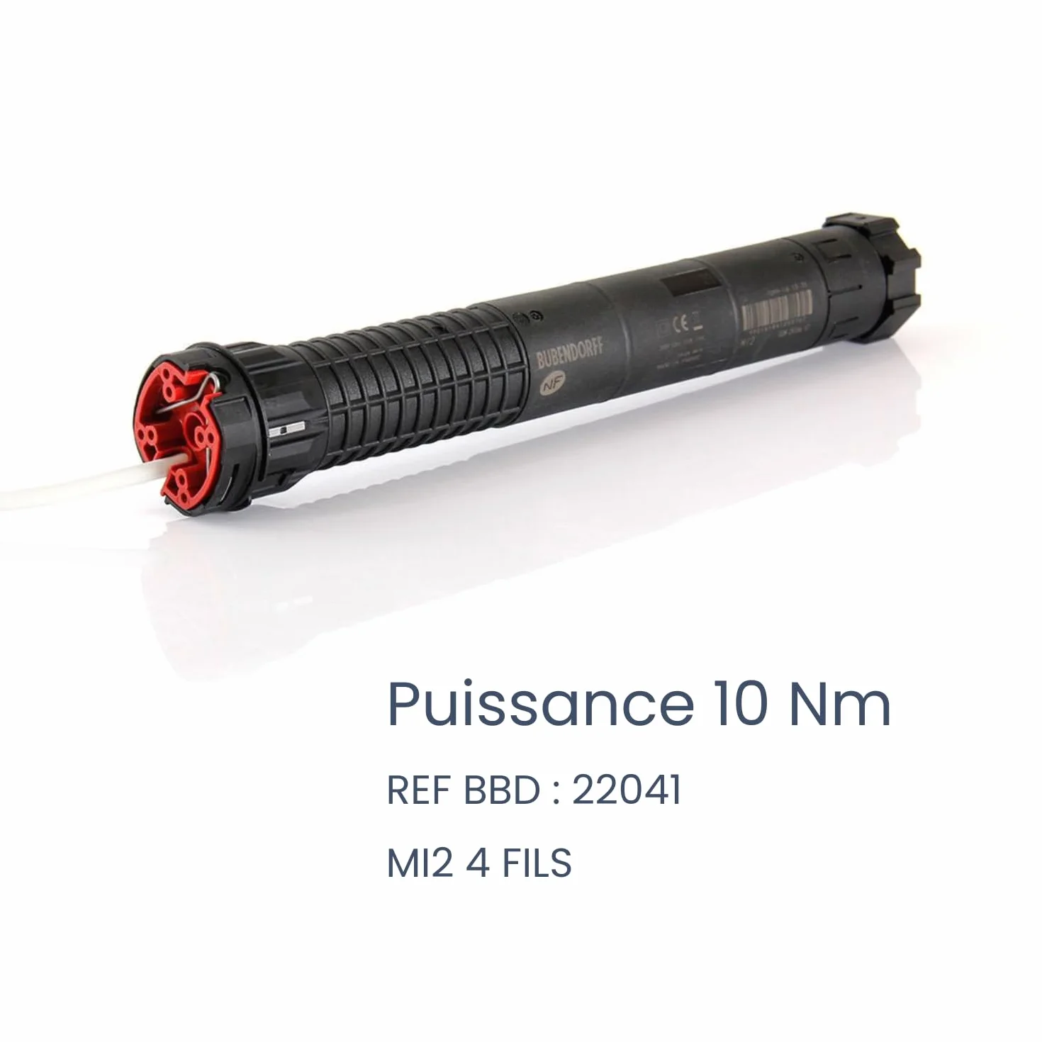 Moteur Filaire MI2 10Nm pour Volet Roulant Bubendorff